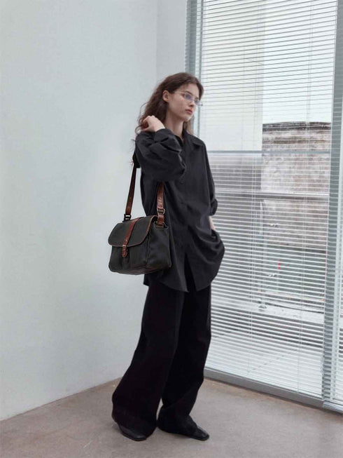 Chemise à ligne dégradée